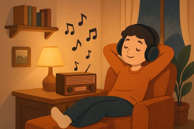 노래만 나오는 라디오